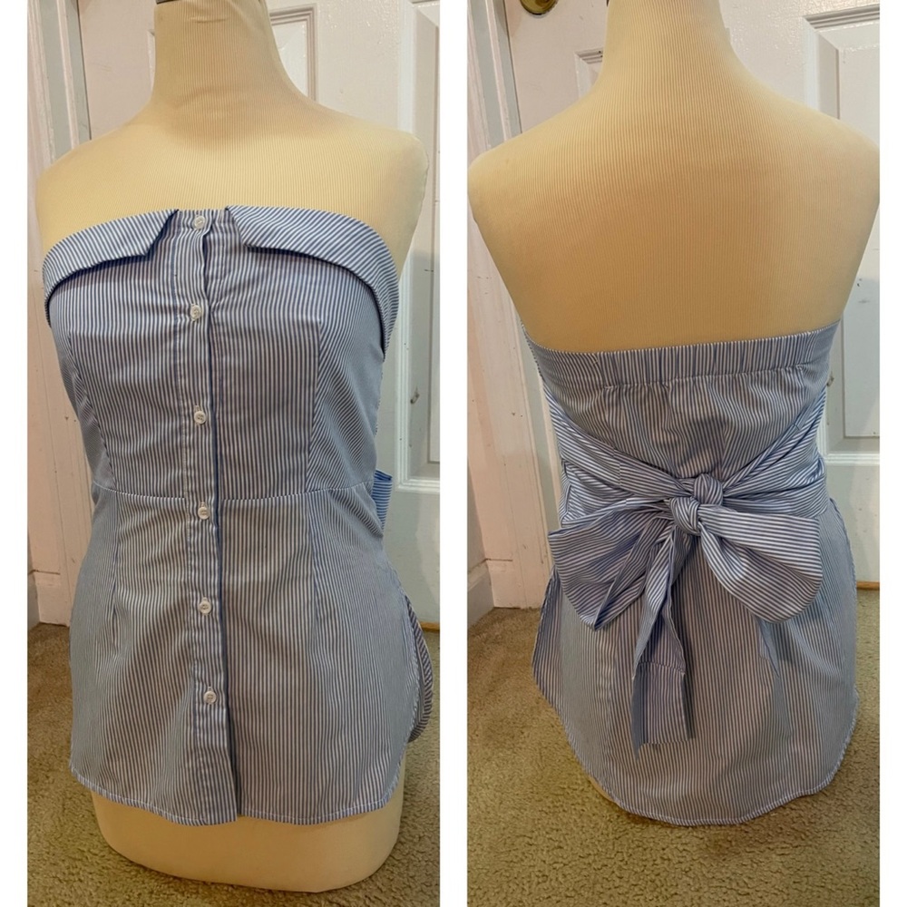 Anna Grace Amazing Seersucker Top